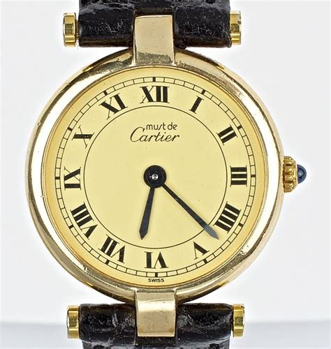 orologio cartier plaque or g 20m|g20m vs 925 plaque.